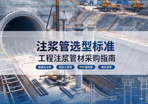 石拐注浆管选型标准
